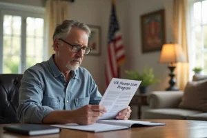 homebuyer learning basics of va home loan program benefits