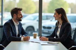buyer securing car loan pre approval before purchasing vehicle