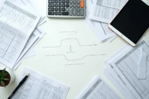finance team reconciling payment events with structured operating model